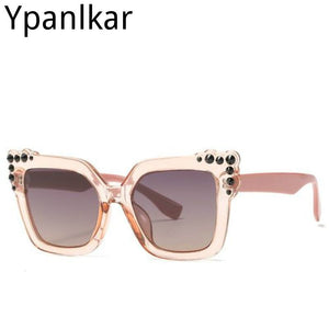 cat eye Frame Sunglasses All-match Sunglasses Women Cross-border Classic Retro Sunglasses