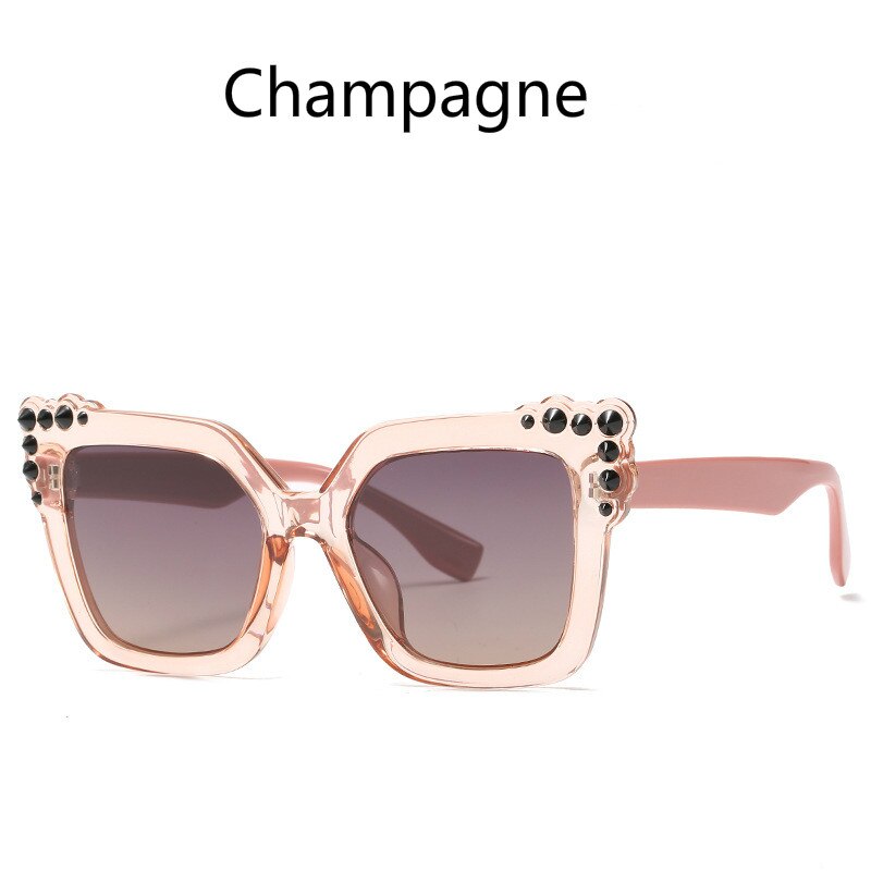 cat eye Frame Sunglasses All-match Sunglasses Women Cross-border Classic Retro Sunglasses