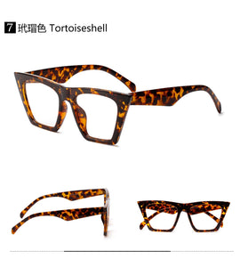 cat eye small frame sunglasses, handsome personality, flying wing lens sunglasses, couples and teenagers