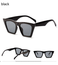 Load image into Gallery viewer, cat eye small frame sunglasses, handsome personality, flying wing lens sunglasses, couples and teenagers