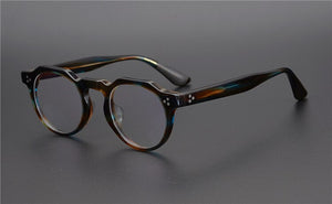 coming Vintage Acetate irregular eyeglass frame 9532 hand made in Japan women and men unique style high completed quality