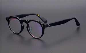 coming Vintage Acetate irregular eyeglass frame 9532 hand made in Japan women and men unique style high completed quality