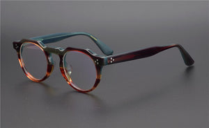 coming Vintage Acetate irregular eyeglass frame 9532 hand made in Japan women and men unique style high completed quality