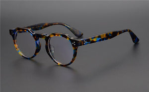 coming Vintage Acetate irregular eyeglass frame 9532 hand made in Japan women and men unique style high completed quality