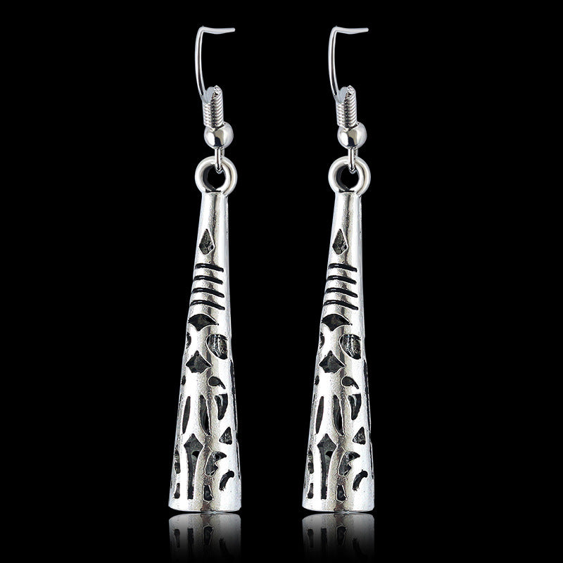 New earrings For aretes largos baroque big long earrings for women pendantes christmas drop dangling crystal earrings