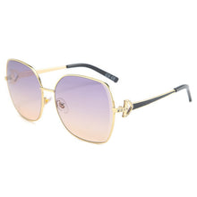 Carica l&#39;immagine nel visualizzatore di Gallery, big frame sunglasses set auger personality glasses female street snap tide sunglasses