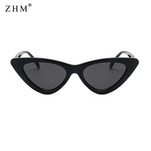 Load image into Gallery viewer, cute sexy women&#39;s sunglasses cat eye female retro brand designer triangle small sunglasses female uv400