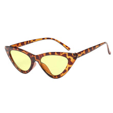 Load image into Gallery viewer, cute sexy women&#39;s sunglasses cat eye female retro brand designer triangle small sunglasses female uv400