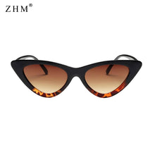 Load image into Gallery viewer, cute sexy women&#39;s sunglasses cat eye female retro brand designer triangle small sunglasses female uv400