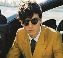 Load image into Gallery viewer, small round sunglasses men women ladies  brand designer ladies vintage oval black sunglasses sunglasses UV400
