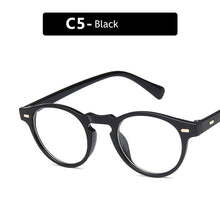 Load image into Gallery viewer, small round sunglasses men women ladies  brand designer ladies vintage oval black sunglasses sunglasses UV400