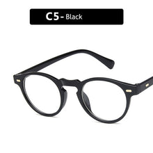Load image into Gallery viewer, small round sunglasses men women ladies  brand designer ladies vintage oval black sunglasses sunglasses UV400