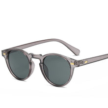 Load image into Gallery viewer, small round sunglasses men women ladies  brand designer ladies vintage oval black sunglasses sunglasses UV400