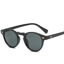 Load image into Gallery viewer, small round sunglasses men women ladies  brand designer ladies vintage oval black sunglasses sunglasses UV400
