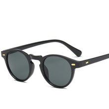 Load image into Gallery viewer, small round sunglasses men women ladies  brand designer ladies vintage oval black sunglasses sunglasses UV400