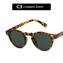 Load image into Gallery viewer, small round sunglasses men women ladies  brand designer ladies vintage oval black sunglasses sunglasses UV400