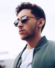 Load image into Gallery viewer, small round sunglasses men women ladies  brand designer ladies vintage oval black sunglasses sunglasses UV400