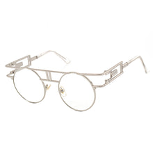 Load image into Gallery viewer, steampunk sunglasses ladies retro sunglasses Stylish Unique men gothic round sunglasses UV400