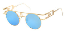 Load image into Gallery viewer, steampunk sunglasses ladies retro sunglasses Stylish Unique men gothic round sunglasses UV400
