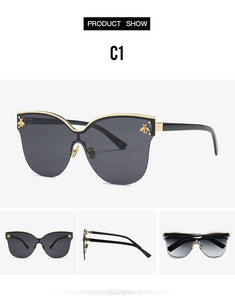 sunglasses for men and women 2023 big box metal accessories glasses street snap tide sunglasses UV400