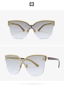 sunglasses for men and women 2023 big box metal accessories glasses street snap tide sunglasses UV400