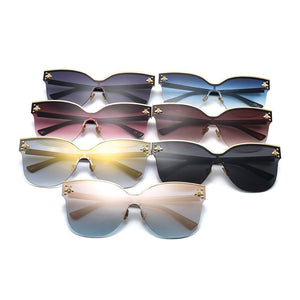 sunglasses for men and women 2023 big box metal accessories glasses street snap tide sunglasses UV400