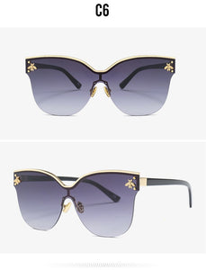 sunglasses for men and women 2023 big box metal accessories glasses street snap tide sunglasses UV400