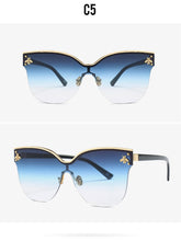 Load image into Gallery viewer, sunglasses for men and women 2023 big box metal accessories glasses street snap tide sunglasses UV400