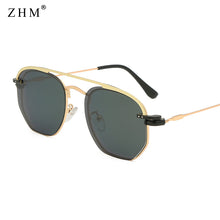 Load image into Gallery viewer, sunglasses with metal sleeve mirror, beach men and women mirror clips, polarized sunglasses with flat glasses frames