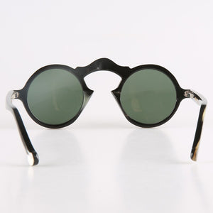 unique arch flower nose bridge round horn frame polarized sunglasses for women eyewear eyeglasses glasses