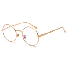 Carica l&#39;immagine nel visualizzatore di Gallery, occhiali da sole rotondi in metallo con montatura in metallo oro da uomo stile estivo retrò da donna occhiali da sole con lenti rosse unisex giallo rosa nero 
