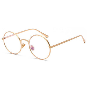 occhiali da sole rotondi in metallo con montatura in metallo oro da uomo stile estivo retrò da donna occhiali da sole con lenti rosse unisex giallo rosa nero 