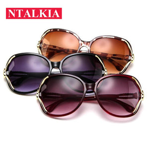 ladies Elegant Cat Eye sunglasses For Women trend sunglasses flowers Sun glasses personalized hollow oval sunglasses