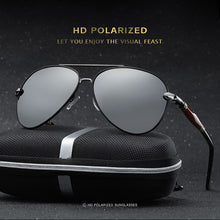 Load image into Gallery viewer, male and female polarized sunglasses color film mirror frog mirror fishing driving sunglasses