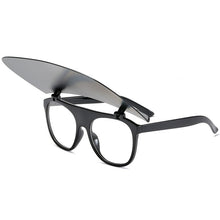 Load image into Gallery viewer, outdoor sun visor sunglasses cap unisex personality beach flip sunglasses