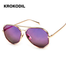 Carica l'immagine nel visualizzatore di Gallery, occhiali polit occhiali da sole firmati di marca uomini donna occhiali occhiali retrò oculos de sol feminino Occhiali da sole 9024