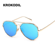 Carica l'immagine nel visualizzatore di Gallery, occhiali polit occhiali da sole firmati di marca uomini donna occhiali occhiali retrò oculos de sol feminino Occhiali da sole 9024