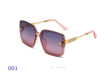 occhiali da sole oversize quadrati retrò per donna e uomo occhiali da sole sfumati firmati montatura grande UV400