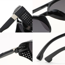 Load image into Gallery viewer, round frame men&#39;s sunglasses cyberpunk style retro steampunk sunglasses men outdoor driving fishing glasses UV400