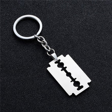 Load image into Gallery viewer, New stainless steel tag pendant necklace mens Fashion cross star blade prayer words necklaces&amp;pendants car keychain jewelry gift