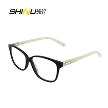 Load image into Gallery viewer, style 2023 spectacle frames eyeglasses women optical frame prescription clear lens eyewear armacao oculos de grau 4859 OEM