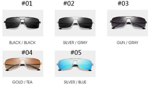 style men's polarized sunglasses classic driving mirror fishing glasses colorful film
