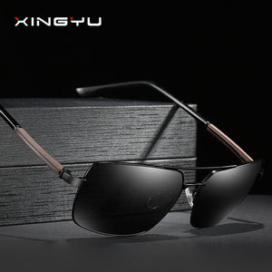 style men's polarized sunglasses classic driving mirror fishing glasses colorful film