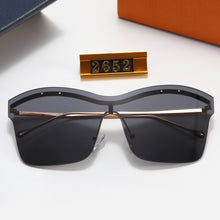 Load image into Gallery viewer, style men&#39;s rimless glasses big frame sunglasses steampunk sunglasses retro UV400 sunglasses shades for women