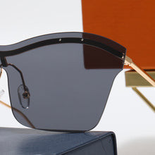 Load image into Gallery viewer, style men&#39;s rimless glasses big frame sunglasses steampunk sunglasses retro UV400 sunglasses shades for women
