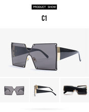 Load image into Gallery viewer, style oversized sunglasses for women, men, single lens, big sunglasses, women&#39;s  glasses, UVG20052