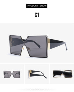 style oversized sunglasses for women, men, single lens, big sunglasses, women's  glasses, UVG20052