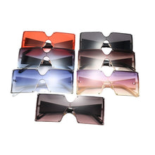 Load image into Gallery viewer, style oversized sunglasses for women, men, single lens, big sunglasses, women&#39;s  glasses, UVG20052