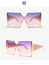 Load image into Gallery viewer, style oversized sunglasses for women, men, single lens, big sunglasses, women&#39;s  glasses, UVG20052