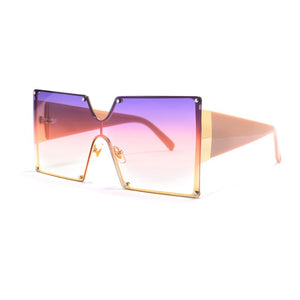 style oversized sunglasses for women, men, single lens, big sunglasses, women's  glasses, UVG20052
